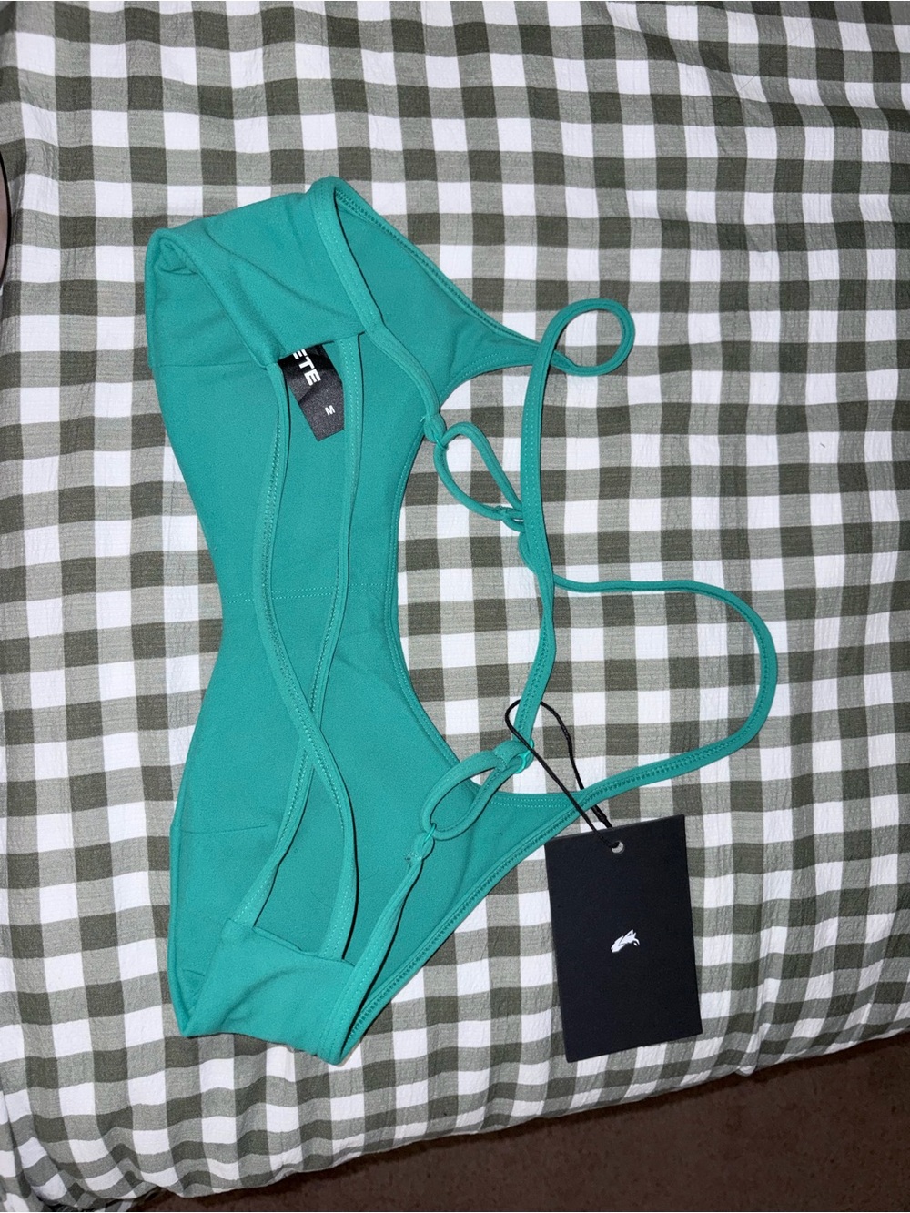 Women’s Teal Green workout bra